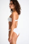 MYERO & ALERIA SUNLACE witte bandeau bikini