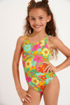 Girls' BALOO WALLFLOWER floral swimsuit