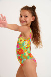Girls' BALOO WALLFLOWER floral swimsuit