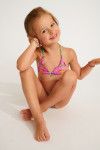 Set bikini 2 pezzi verde stampato per bambina M NALITA PINEAPPLEBAY