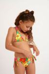 Bañador de 2 piezas con flores para niña PAWN WALLFLOWER