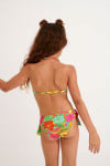 Bañador de 2 piezas con flores para niña PAWN WALLFLOWER