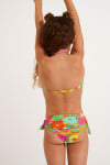 Bañador de 2 piezas con flores para niña PAWN WALLFLOWER