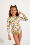 Girls' SPLASHY TORTUGA anti-UV swimsuit