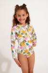 Girls' SPLASHY TORTUGA anti-UV swimsuit