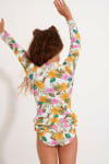 Girls' SPLASHY TORTUGA anti-UV swimsuit