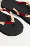 NILULU SEASIDE black flip-flops - 2
