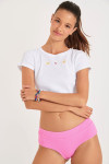 T-shirt bianco OANA BASICALLY - 4