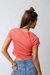 OANA BASICALLY orange t-shirt - 2