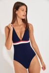 ODALIS BUNDLE navy one-piece swimsuit - 1