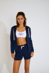 RAW BAYJOY marineblauwe jogging short - 4
