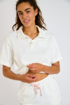 RAW BAYJOY witte jogging short - 3