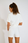 RAW BAYJOY witte jogging short - 2