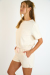 Shorts jogger beige RAW BAYJOY - 3