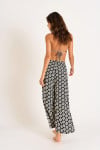 STEFA SARONG black printed beach trousers