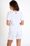 T-shirt bianca in tessuto spugna WAKEY SEASPONGE - 5