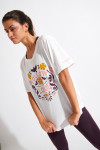 T-shirt blanc Acelo Driftwood - 3