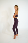 Leggings sportivi color prugna WELLNESS AETO - 4