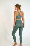 Khaki sportlegging WELLNESS AETO - 2