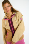 ALIMI EAGLECREST Bouclé jack camel - 1