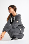 Houtskoolkleurige joggingpak GRANITE BEYOND - 4