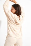 KEYSTONE BRADLEY oversized ecru sweatshirt - 2