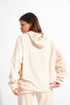 KEYSTONE BRADLEY oversized ecru sweatshirt - 11