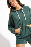 Felpa verde oversize KEYSTONE BRADLEY - 1