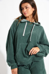 Felpa verde oversize KEYSTONE BRADLEY - 3