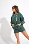 Felpa verde oversize KEYSTONE BRADLEY - 6