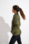 CAMROSE DURHAM women's khaki padded jacket - 6