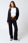 Pantalon de jogging droit noir BAYJOY FLOWEGA
