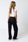 Pantalon de jogging droit noir BAYJOY FLOWEGA