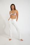 BAYJOY FLOWEGA rechte joggingsbroek wit - 3