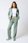 Pantaloni da jogging a gamba dritta verde BAYJOY FLOWEGA - 1