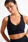 FLOW WELLBLISS black sports bra - 5