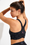 Sujetador deportivo negro WELLZEN FLOW - 1