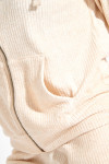 KEYSTONE FRESCO ecru ribbed jacket - 8