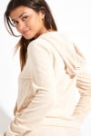 KEYSTONE FRESCO ecru ribbed jacket - 2