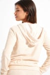 KEYSTONE FRESCO ecru ribbed jacket - 17