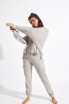 Pantaloni da jogging cargo beige HOWARD PEBBLE - 3