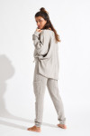 Pantaloni da jogging cargo beige HOWARD PEBBLE - 14
