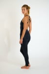 Tuta da yoga prugna WELLNESS POWER - 2