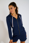 Giacca da jogging blu navy da donna RESCO BAYJOY - 4