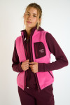 RESCO BAYJOY Jack met capuchon en rits bordeaux - 4