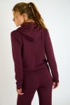 RESCO BAYJOY Jack met capuchon en rits bordeaux - 2
