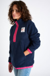 Marineblauw fleecejack BRICHILL SNOOKIE - 6
