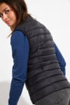 ULLA DURHAM black sleeveless padded jacket - 5