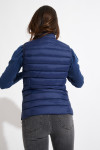 ULLA DURHAM navy blue sleeveless padded jacket - 3