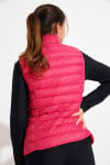 Fuchsia mouwloos gewatteerd donsjack DURHAM ULLA - 3